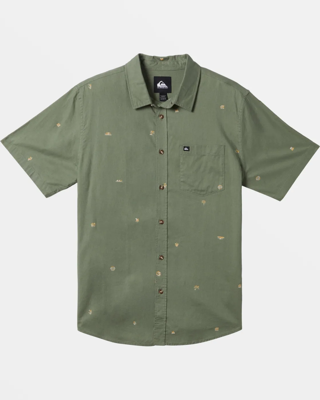 Quiksilver Shirts & Polos>Apero Classic Short Sleeve Shirt SEASPRAYAPEROCLASSICSSS
