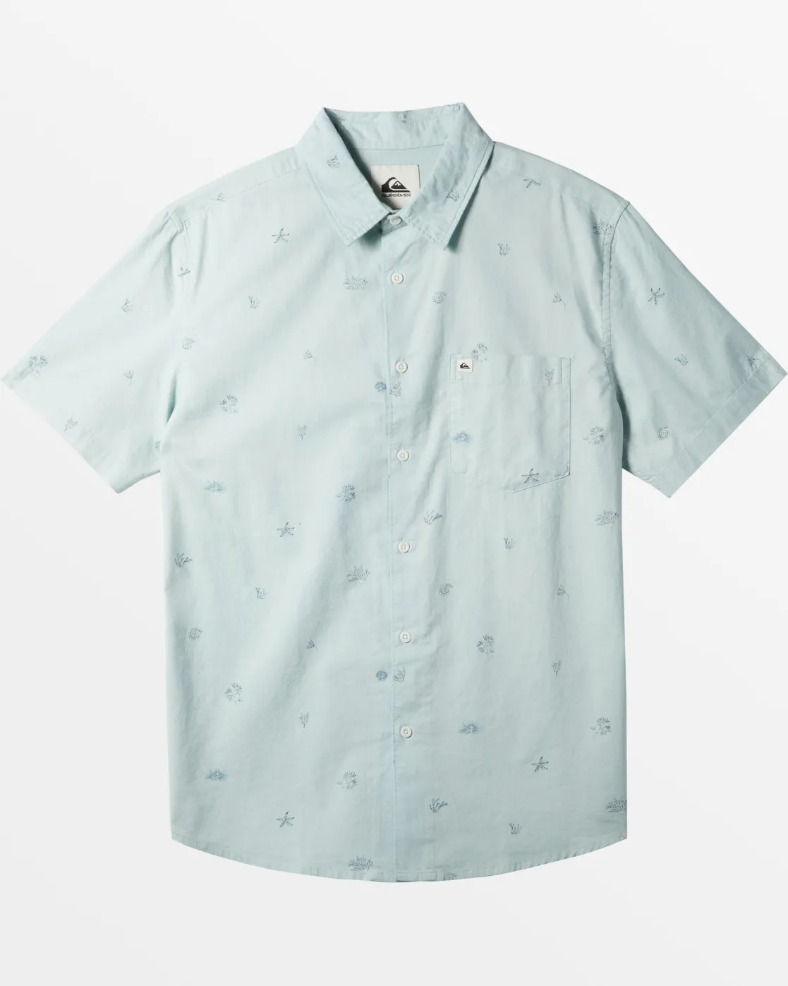 Quiksilver Shirts & Polos>Apero Classic Short Sleeve Shirt - WINTERSKYAPEROCLASSS