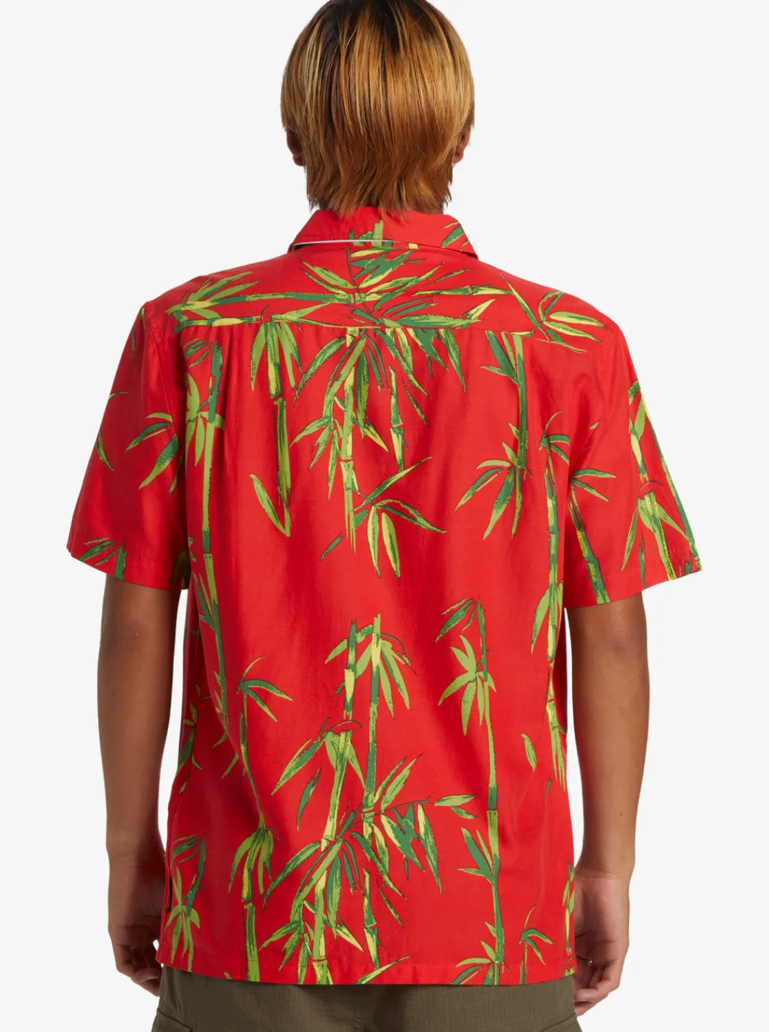 Quiksilver Shirts & Polos>Bamboo DNA Island Short Sleeve Shirt SALSADNAAOPBETTERSS
