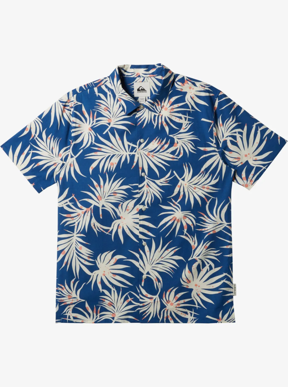 Quiksilver Shirts & Polos>Beach Club Casual Short Sleeve Shirt MONACOBLUEAOPBETTERSS