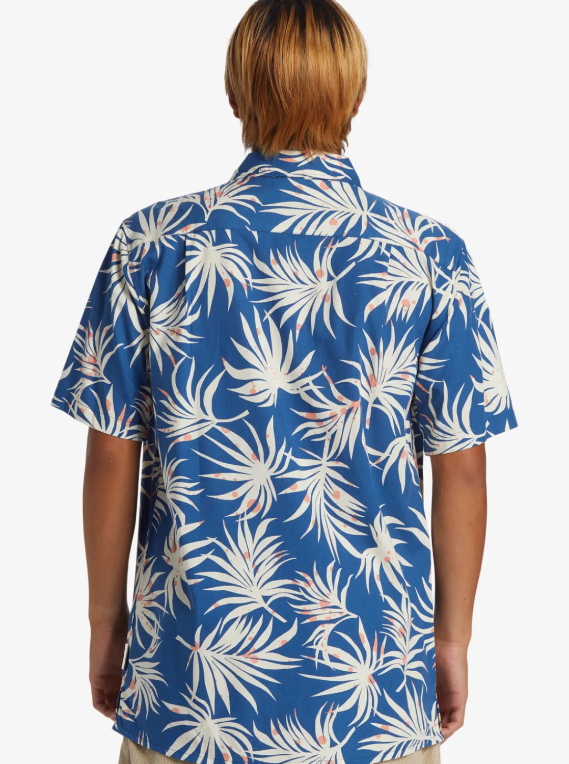 Quiksilver Shirts & Polos>Beach Club Casual Short Sleeve Shirt MONACOBLUEAOPBETTERSS