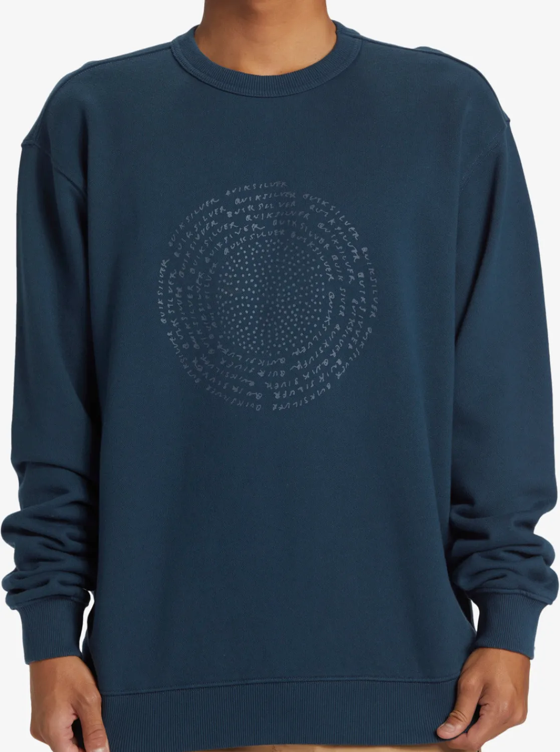 Quiksilver Sweatshirts & Hoodies>Blank Canvas Alex Kopps Crew Neck Sweatshirt MIDNIGHTNAVY