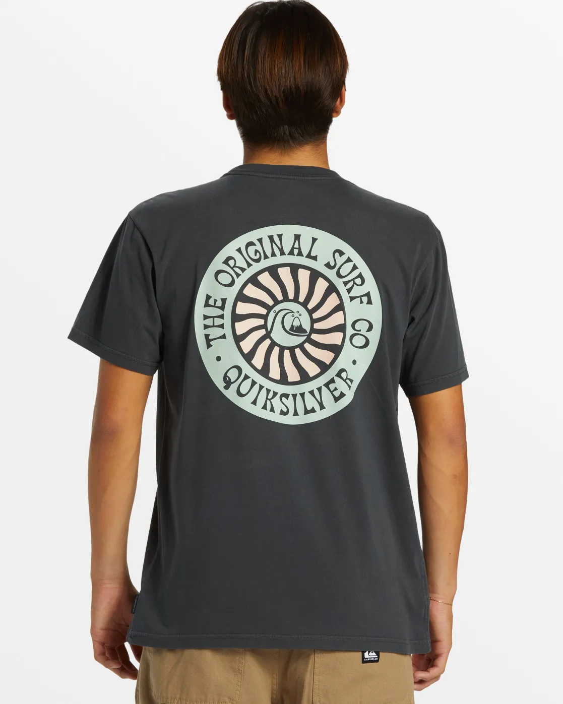 Quiksilver Tees>Bloom Cycle T-Shirt - TARMAC