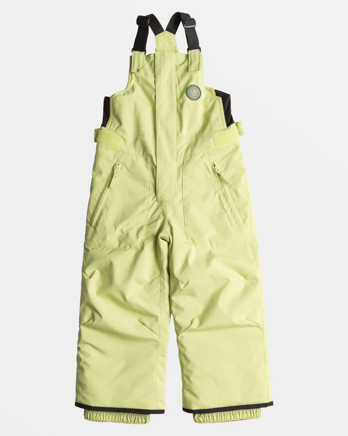 Quiksilver Snow Pants>Boys 2-7 Boogie Bib Snow Pants CELERYGREEN