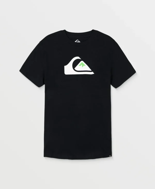 Quiksilver Tees>Boys 8-16 Comp Logo T-Shirt Black