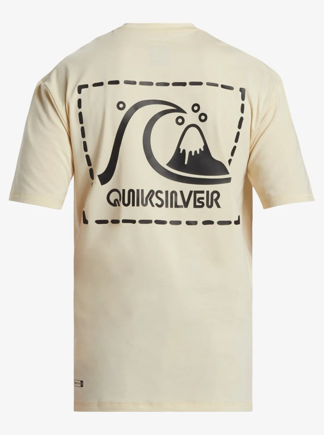 Quiksilver Rashguards>Boys 8-16 DNA Surf Tee - OYSTERWHITE
