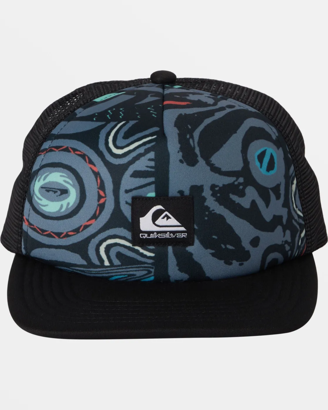 Quiksilver Hats & Beanies | Boys Gifts>Boys 2-7 Emu Coop Trucker Hat TRUEBLACK