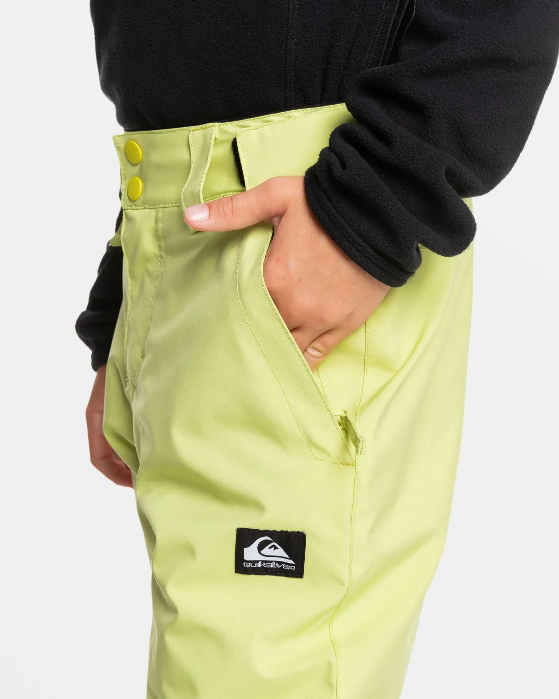 Quiksilver Snow Pants>Boys 8-16 Estate Snow Pants CELERYGREEN