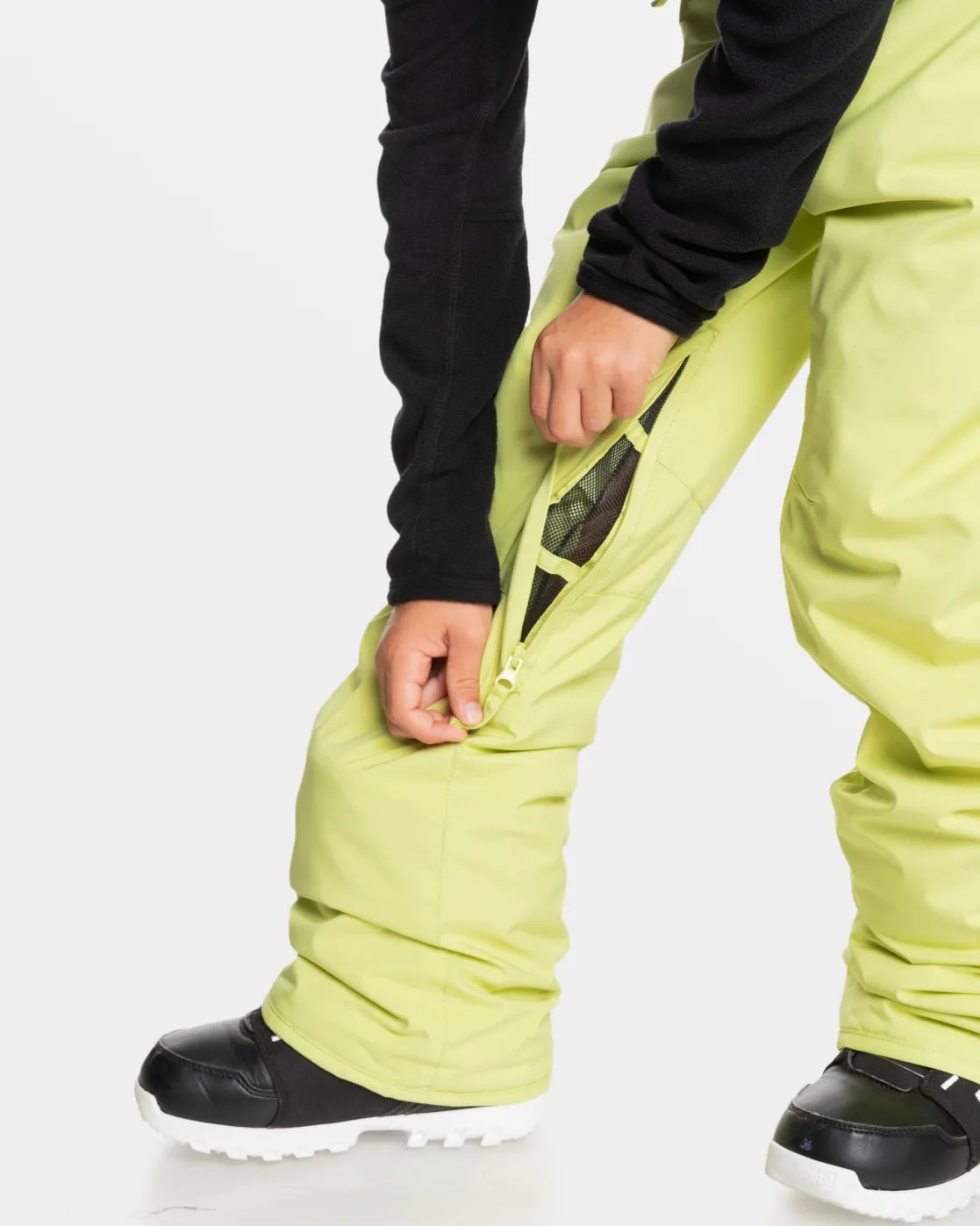 Quiksilver Snow Pants>Boys 8-16 Estate Snow Pants CELERYGREEN