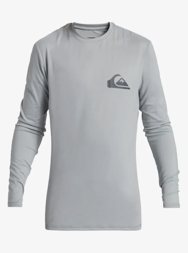 Quiksilver Rashguards>Boys 8-16 Everyday Long Sleeve Surf Tee QUARRY