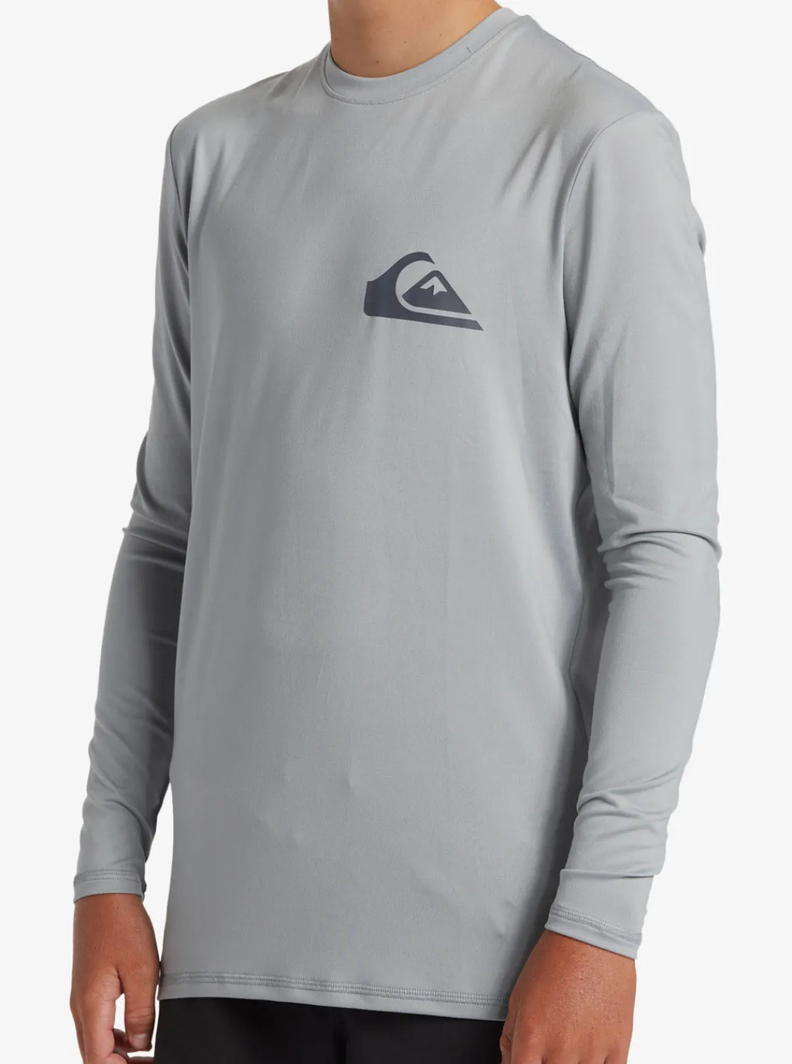 Quiksilver Rashguards>Boys 8-16 Everyday Long Sleeve Surf Tee QUARRY