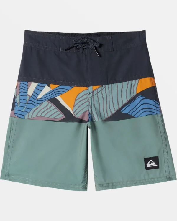 Quiksilver Boardshorts | Boys Gifts>Boys 2-7 Everyday Panel 13" Boardshorts SEASPRAY