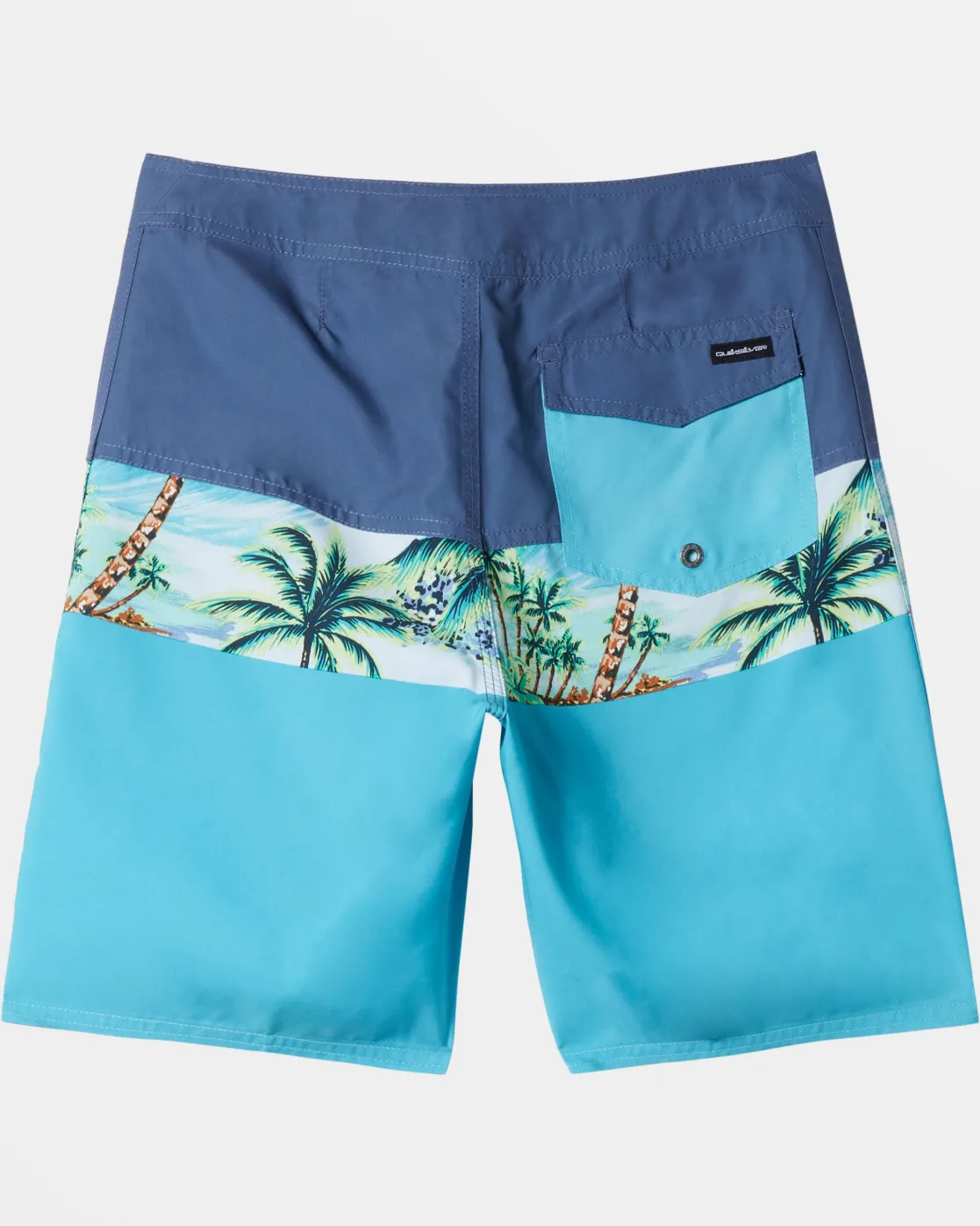 Quiksilver Boardshorts>Boys 8-16 Everyday Panel 17" Boardshorts MAUIBLUE