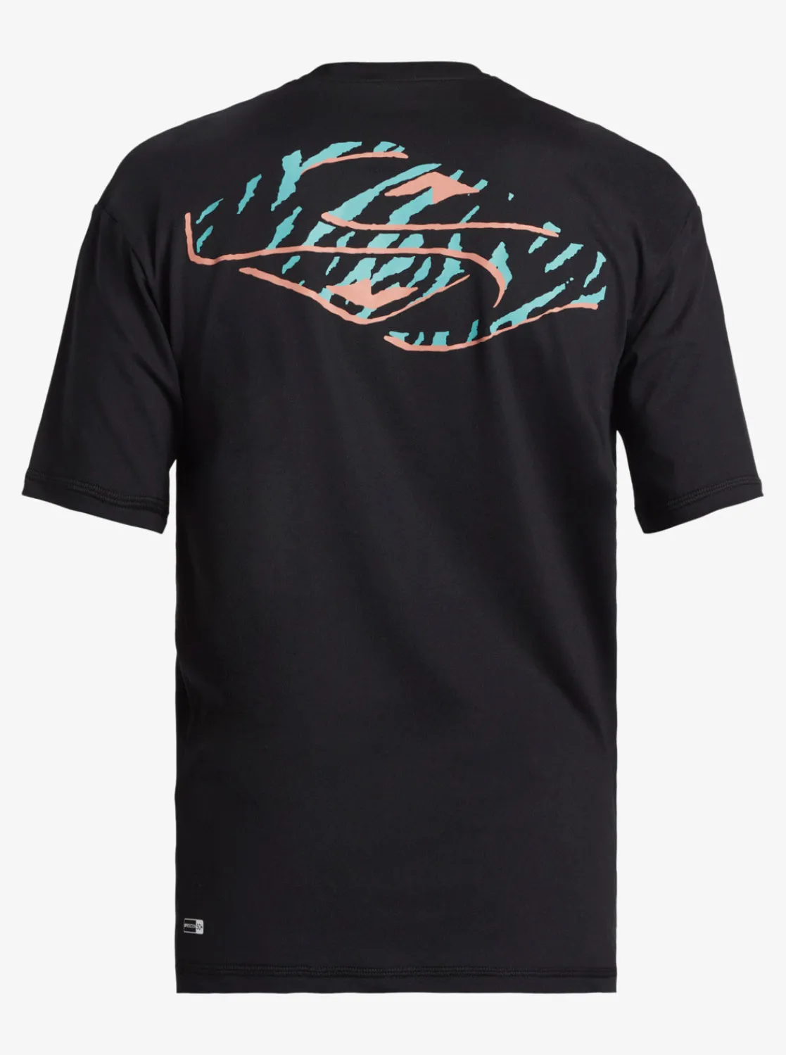 Quiksilver Rashguards>Boys 8-16 Everyday Short Sleeve Surf Tee BLACK/WHITE
