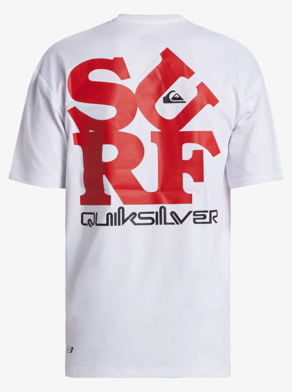 Quiksilver Rashguards>Boys 8-16 Everyday Short Sleeve Surf Tee WHITE/BLACK