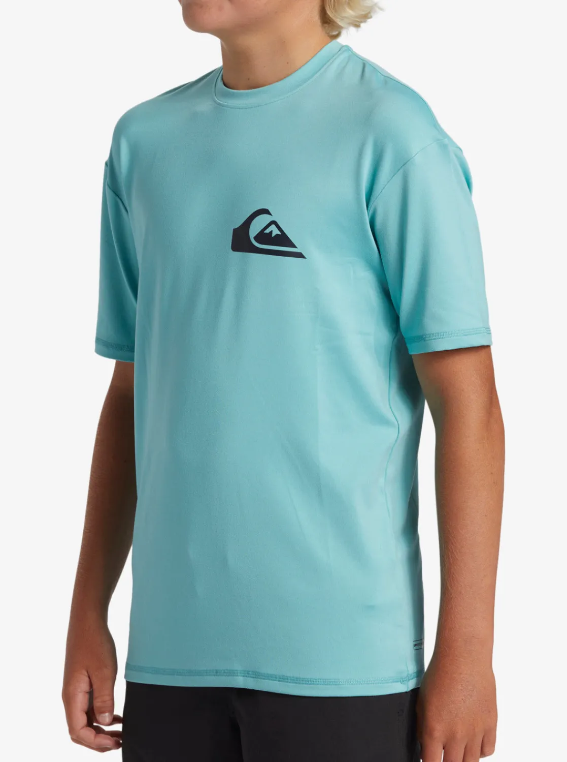 Quiksilver Rashguards>Boys 8-16 Everyday Short Sleeve Surf Tee MARINEBLUE
