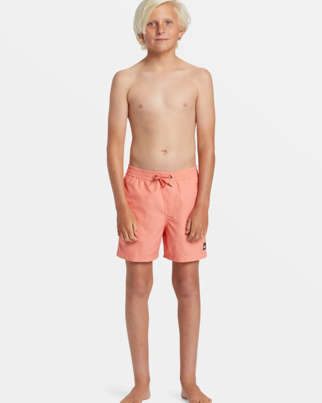 Quiksilver Boardshorts | Boys Gifts>Boys 8-16 Everyday Solid 14" Swim Trunks LIVINGCORAL