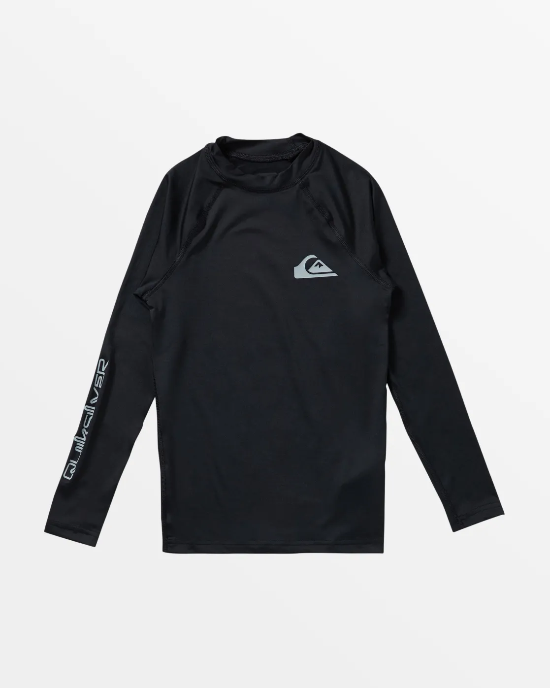 Quiksilver Rashguards | Boys Gifts>Boys 8-16 Everyday UPF 50 Long Sleeve Rashguard BLACK