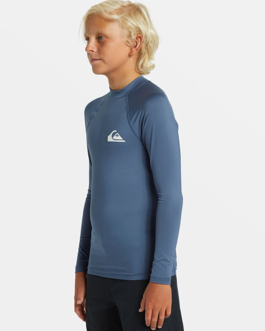 Quiksilver Rashguards | Boys Gifts>Boys 8-16 Everyday UPF 50 Long Sleeve Rashguard VINTAGEINDIGO