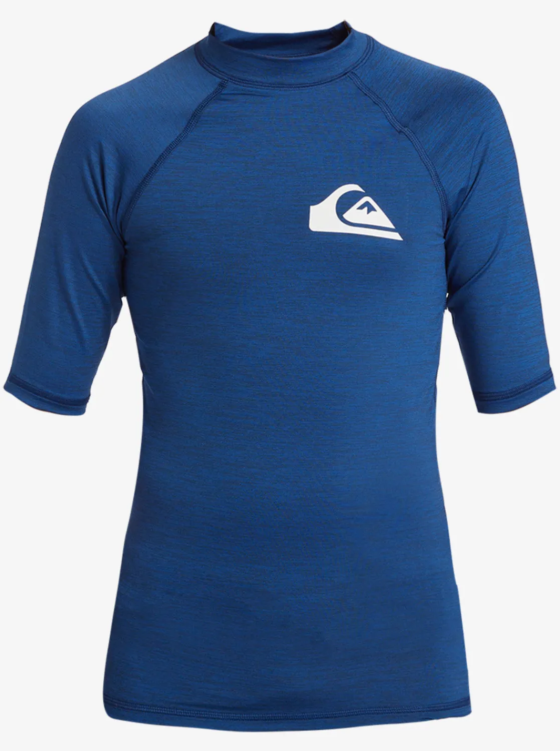 Quiksilver Rashguards>Boys 8-16 Everyday UPF 50 Short Sleeve Rashguard MONACOBLUEHEATHER