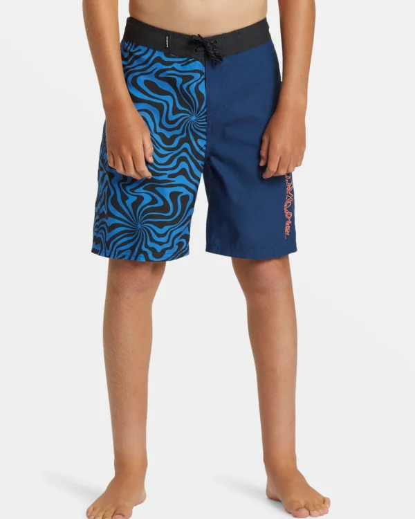 Quiksilver Boardshorts | Boys Gifts>Boys 8-16 Everyday Warped 17" Boardshorts NEBULASBLUE