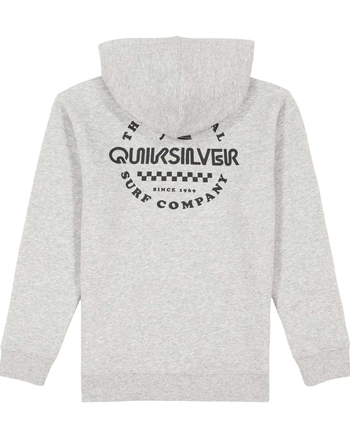 Quiksilver Sweatshirts & Hoodies>Boys 8-16 Graphic Zip Hoodie LightGreyHeather