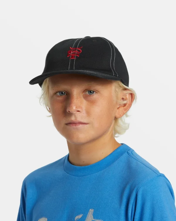 Quiksilver Hats & Beanies | Boys Gifts>Boys 8-16 Mercury Baseball Hat BLACK