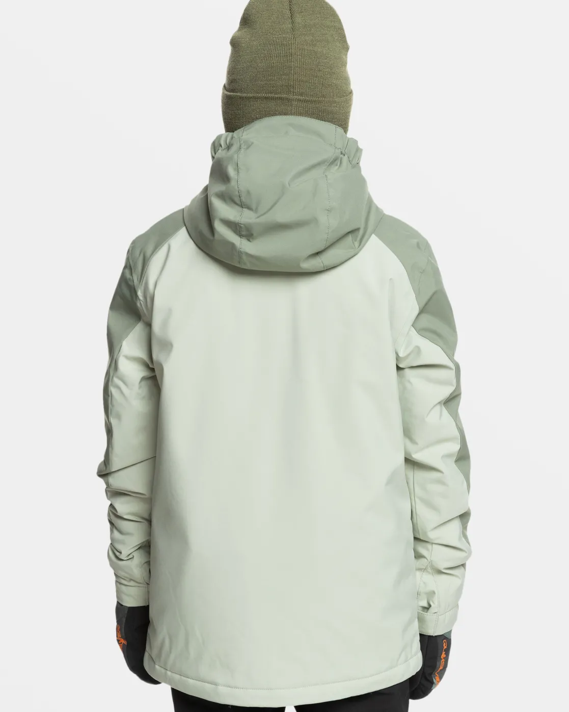 Quiksilver Snow Jackets>Boys 8-16 Mission Block Technical Snow Jacket DESERTSAGE