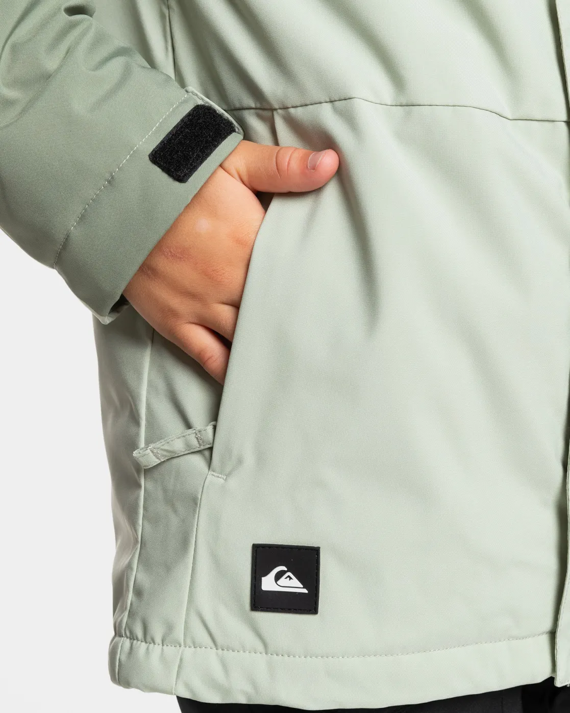 Quiksilver Snow Jackets>Boys 8-16 Mission Block Technical Snow Jacket DESERTSAGE