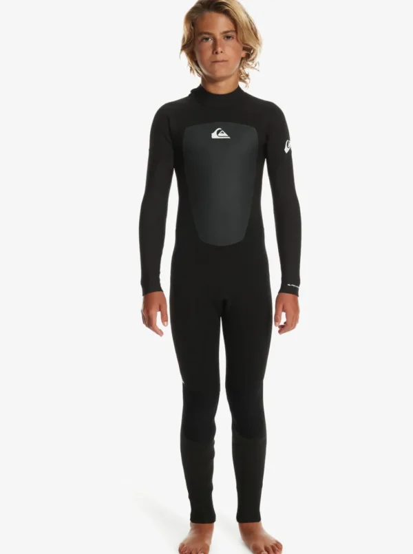 Quiksilver Wetsuits>Boys 8-16 5/4/3mm Prologue Back Zip Wetsuit BLACK