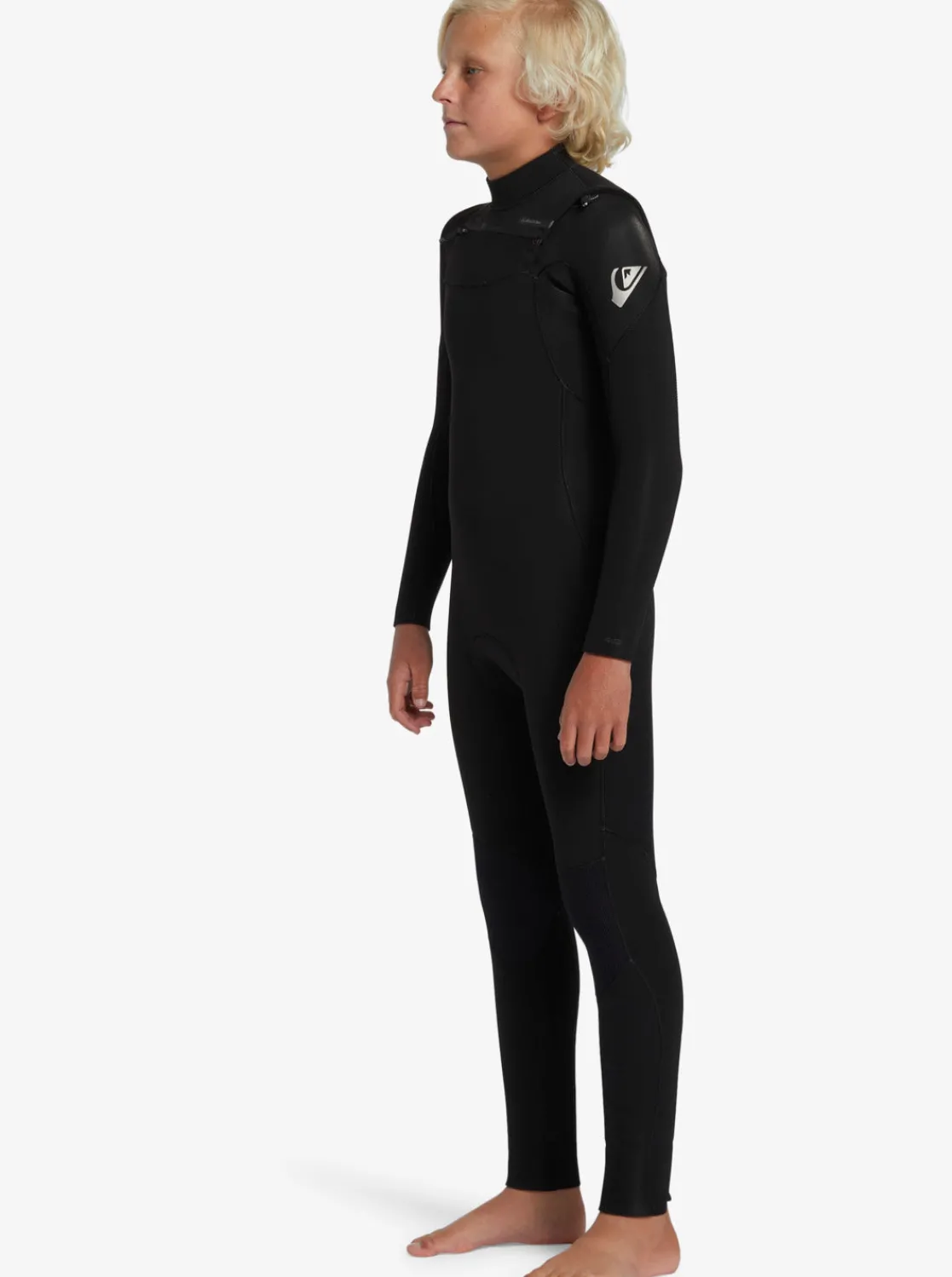 Quiksilver Wetsuits>Boys 8-16 4/3mm Prologue Back Zip Wetsuit BLACK