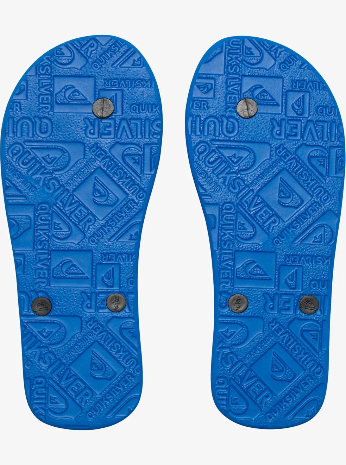 Quiksilver Sandals>Boys 8-16 Molokai Flip-Flops BLACK/BLUE/BLACK