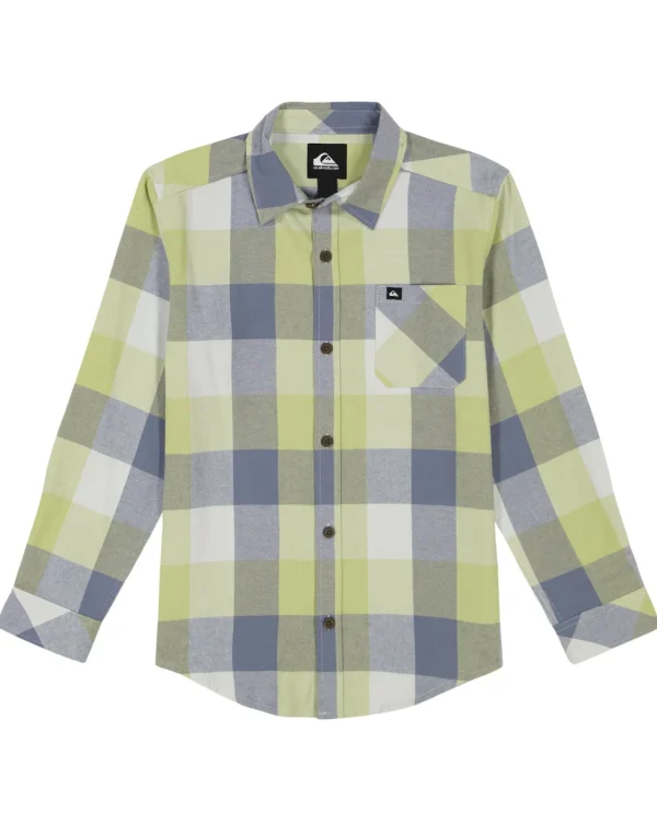 Quiksilver Shirts & Polos | Boys Gifts>Boys 8-16 Mother Fly Long Sleeve Flannel Shirt WinterPear