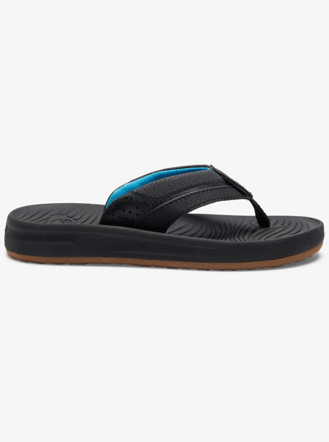 Quiksilver Sandals>Boys 8-16 Oasis Sandals - BLACK/BLACK/BROWN