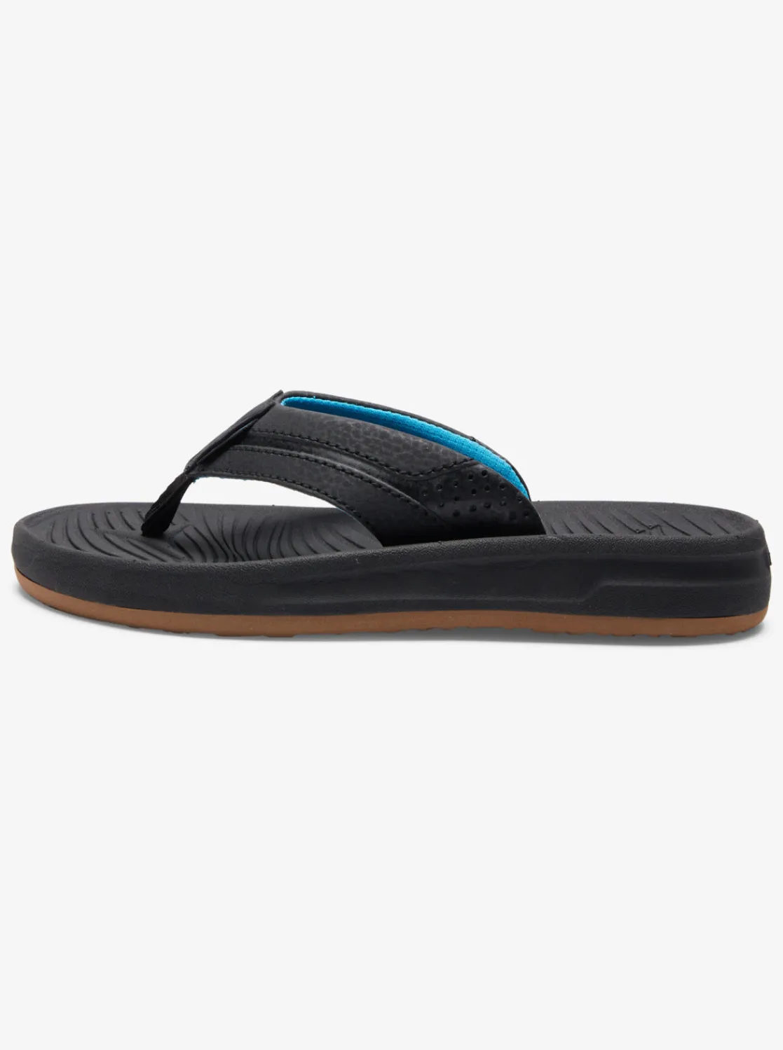 Quiksilver Sandals>Boys 8-16 Oasis Sandals - BLACK/BLACK/BROWN