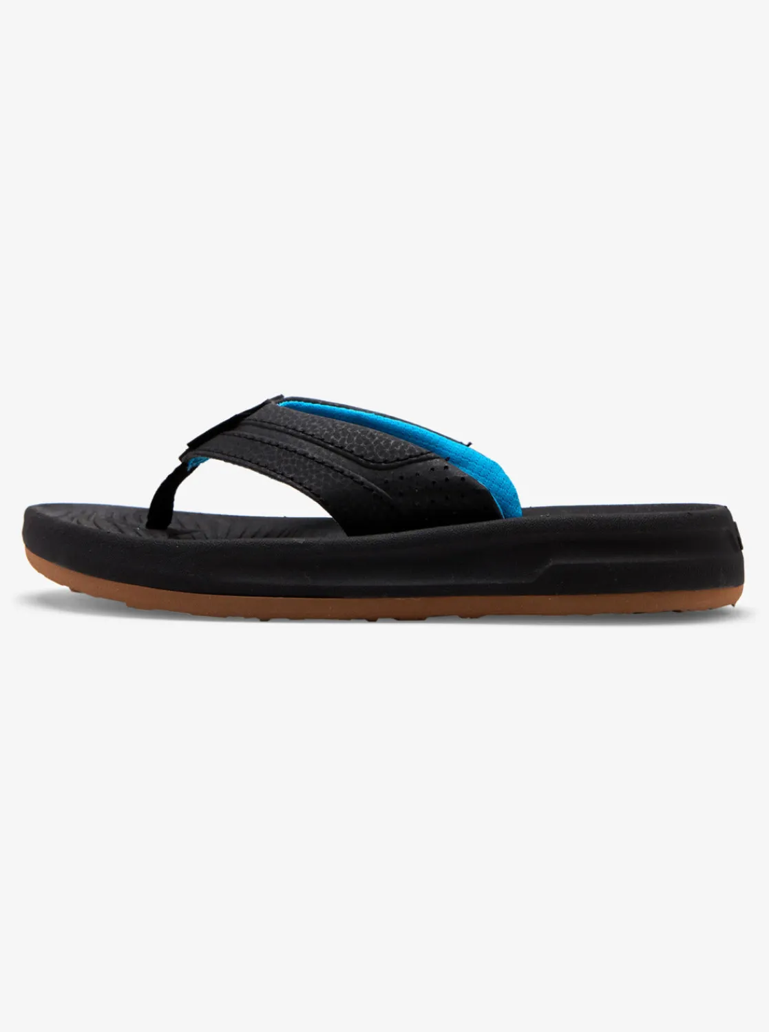 Quiksilver Sandals>Boys 8-16 Oasis Sandals - BLACK/BLACK/BROWN
