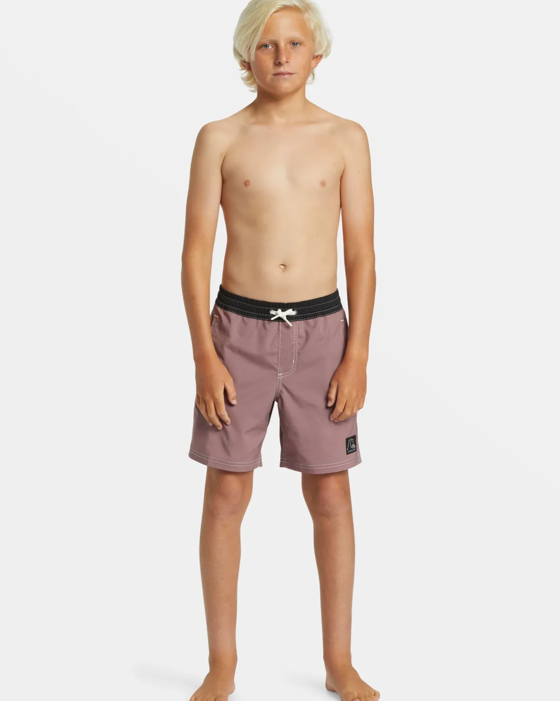 Quiksilver Boardshorts | Boardshorts>Boys 8-16 Original Straight Leg 15" Swim Trunks GRAPESHAKE