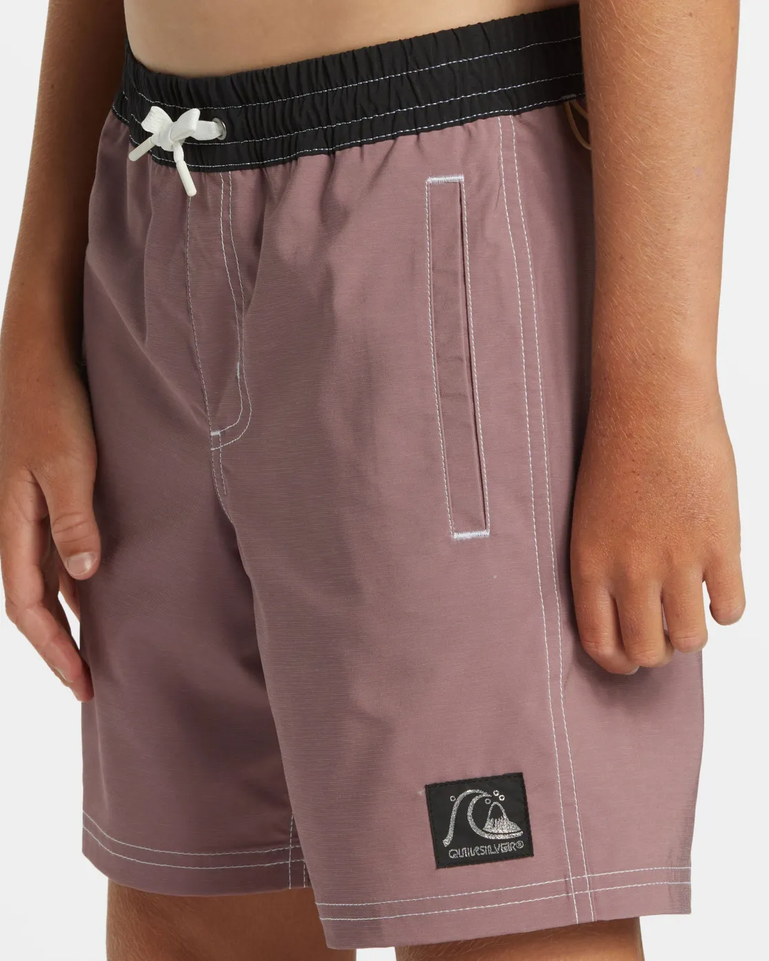 Quiksilver Boardshorts | Boardshorts>Boys 8-16 Original Straight Leg 15" Swim Trunks GRAPESHAKE