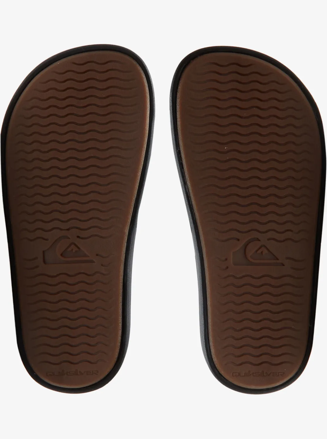Quiksilver Sandals>Boys 8-16 Rivi Wordmark Slide II Sandals BLACK2