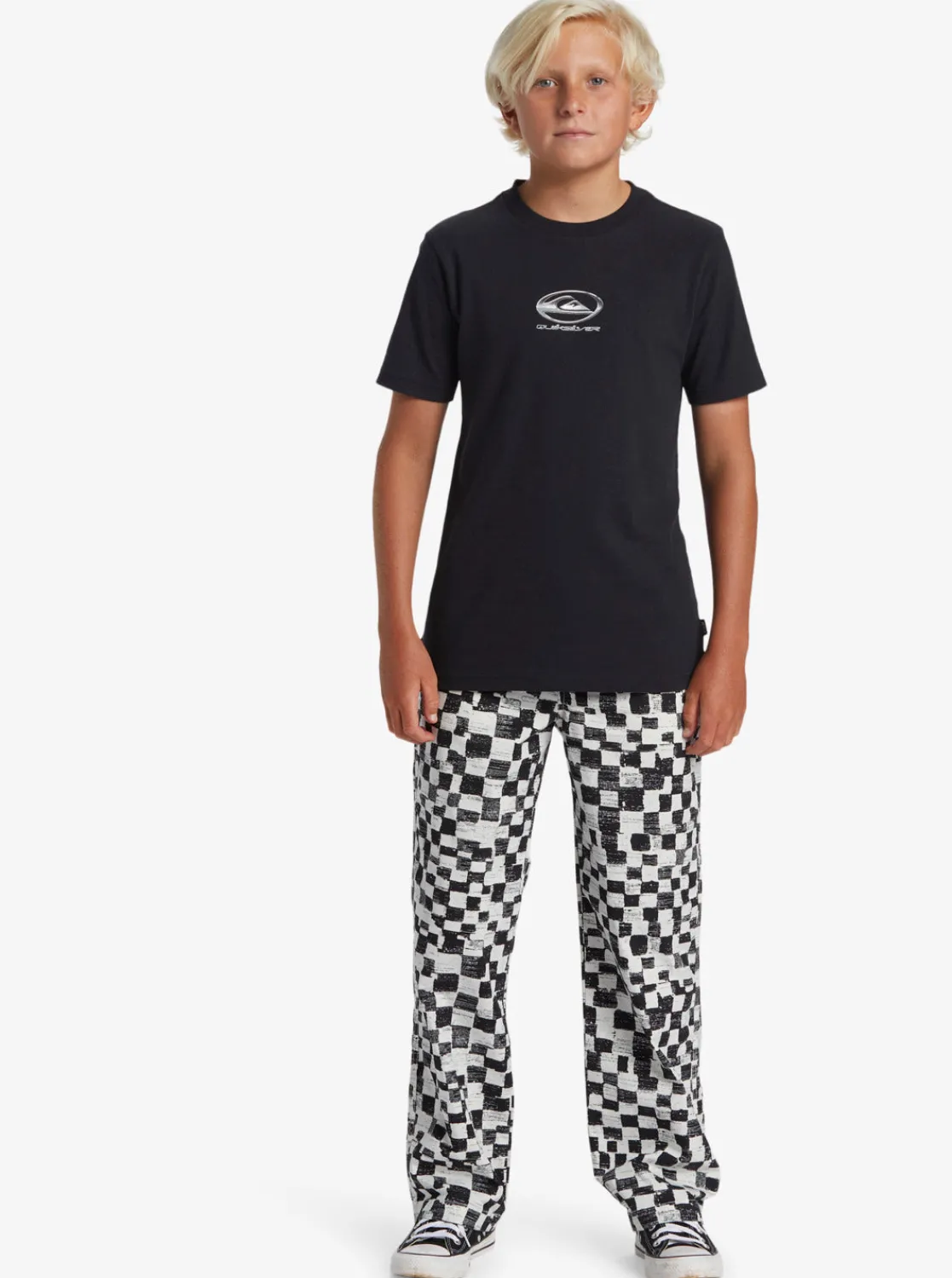 Quiksilver Pants>Boys 8-16 Saturn Distort Beach Pant Yout Pants BLACKDISTORTYOUTH