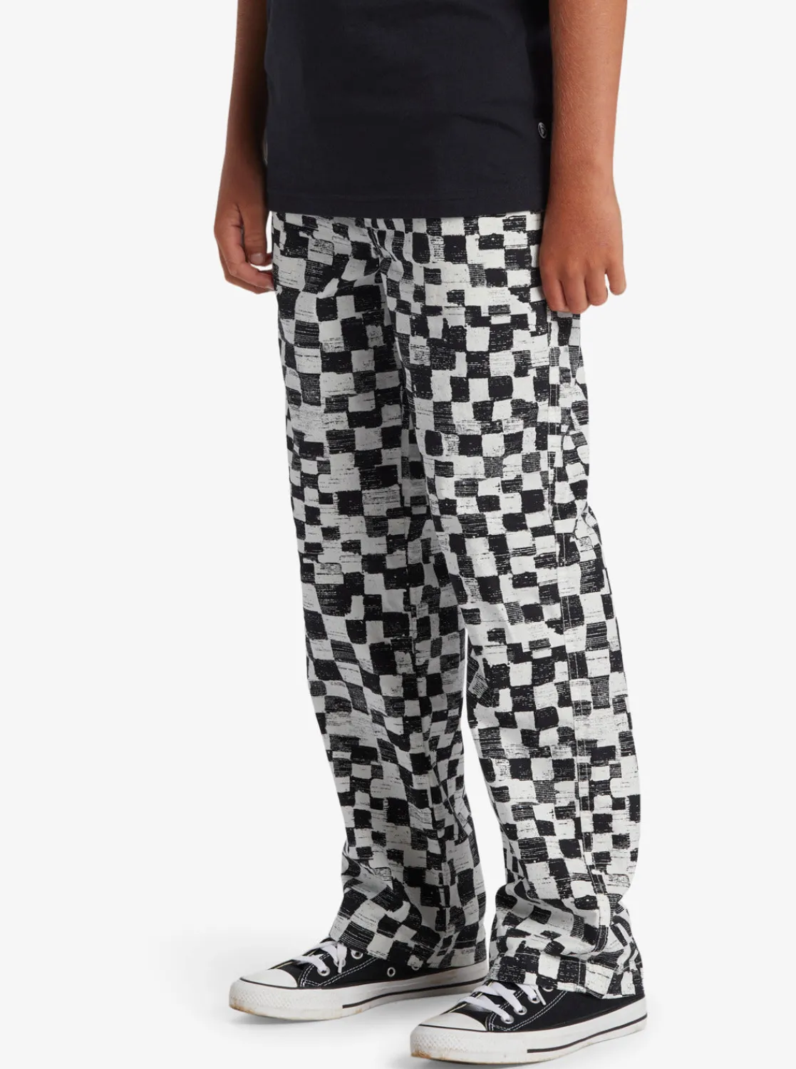 Quiksilver Pants>Boys 8-16 Saturn Distort Beach Pant Yout Pants BLACKDISTORTYOUTH