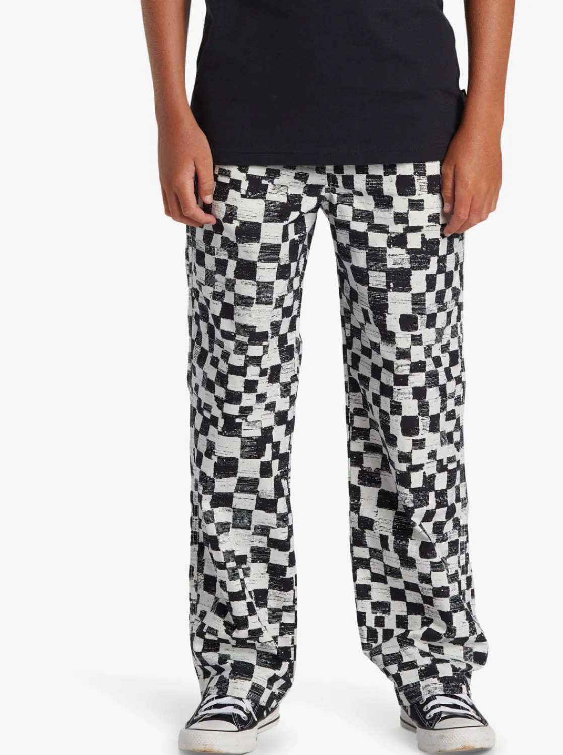 Quiksilver Pants>Boys 8-16 Saturn Distort Beach Pant Yout Pants BLACKDISTORTYOUTH