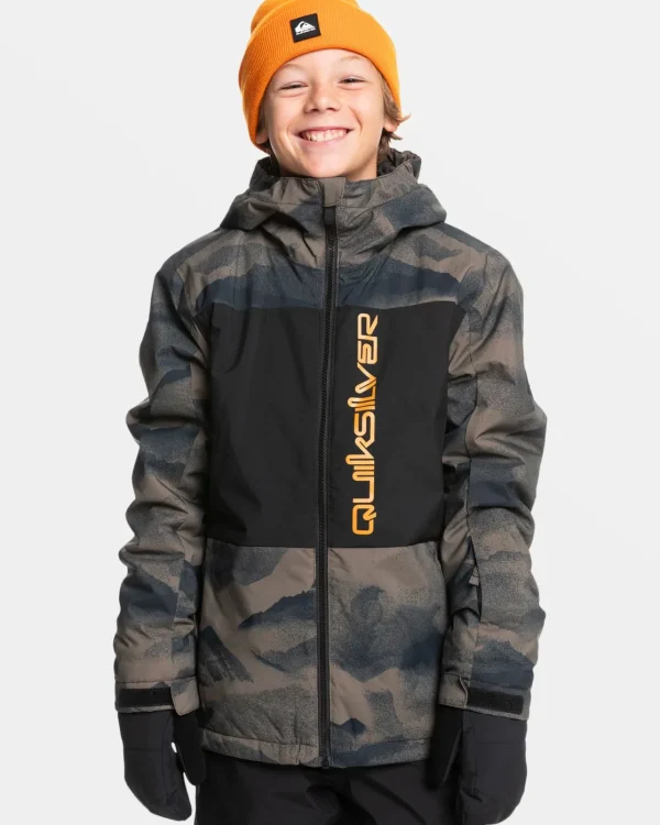 Quiksilver Snow Jackets>Boys 8-16 Side Hit Snow Jacket MOUNTAINSPRAYCANTEEN