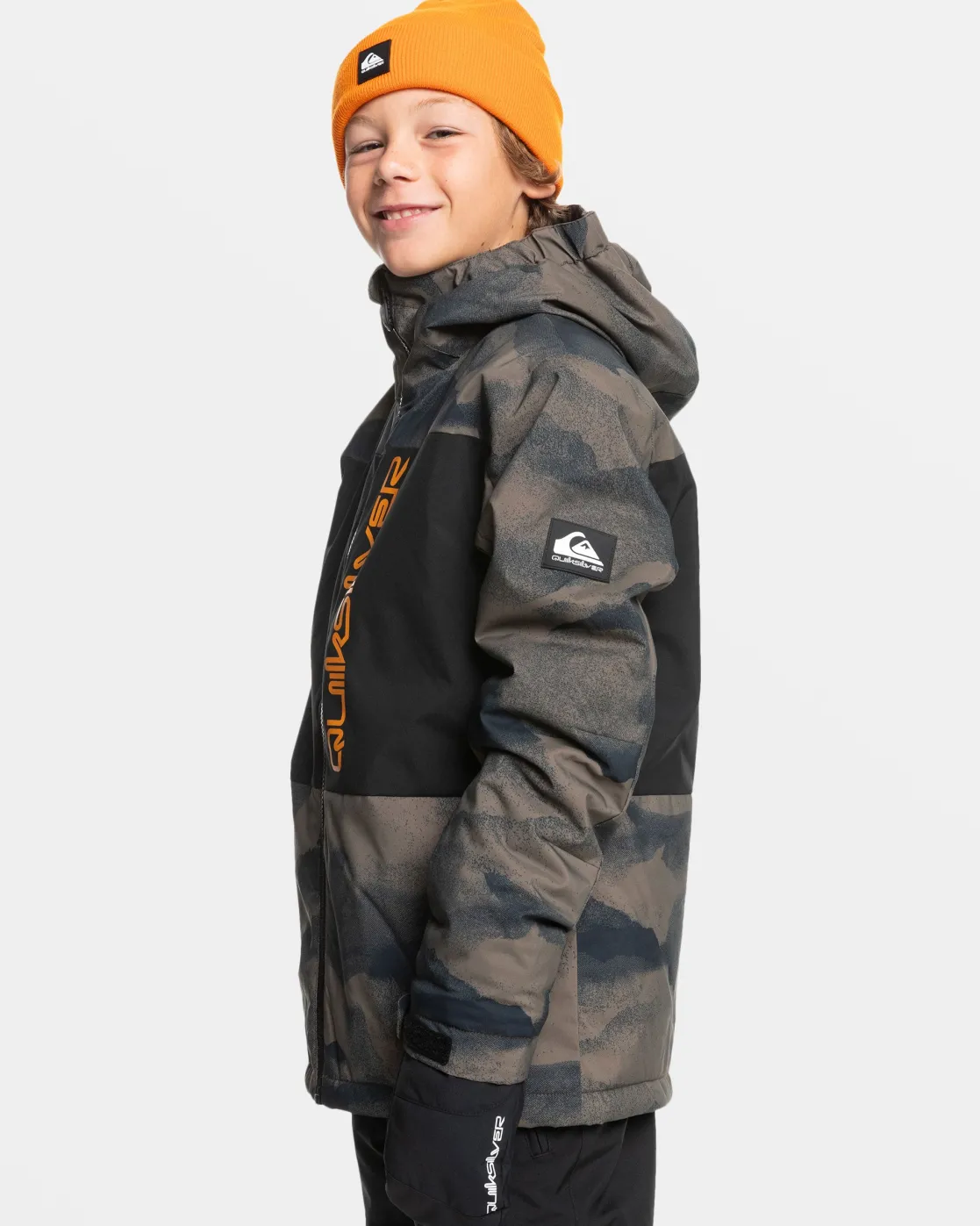 Quiksilver Snow Jackets>Boys 8-16 Side Hit Snow Jacket MOUNTAINSPRAYCANTEEN