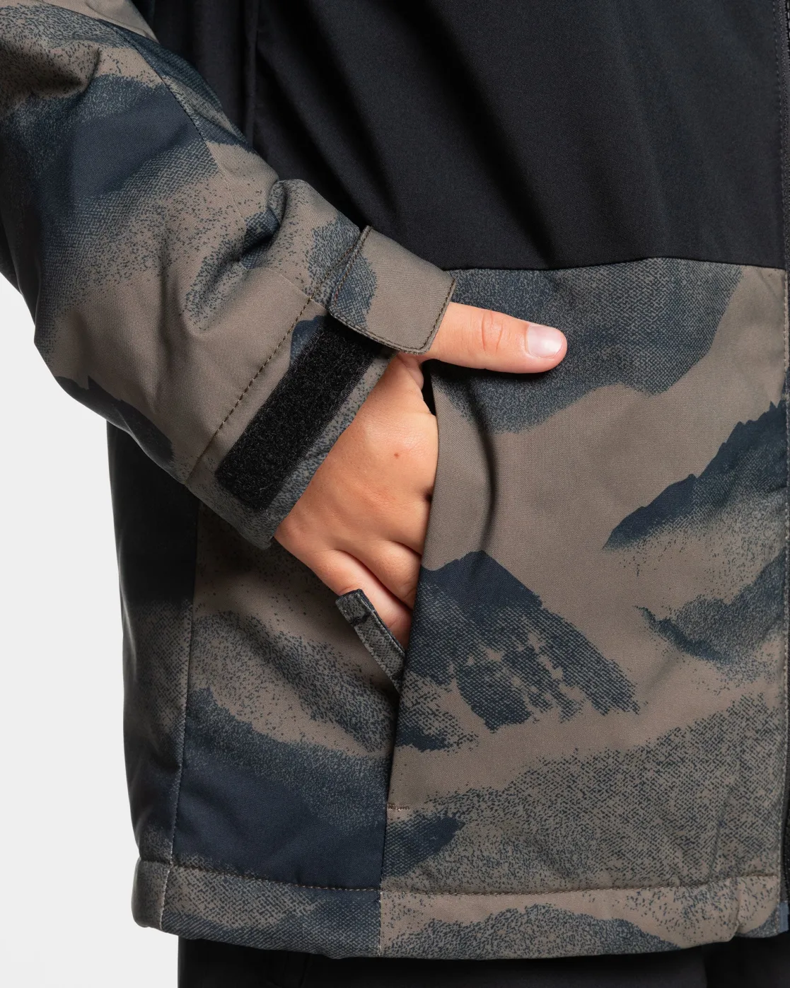 Quiksilver Snow Jackets>Boys 8-16 Side Hit Snow Jacket MOUNTAINSPRAYCANTEEN