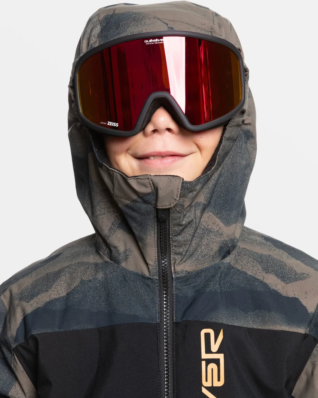 Quiksilver Snow Jackets>Boys 8-16 Side Hit Snow Jacket MOUNTAINSPRAYCANTEEN