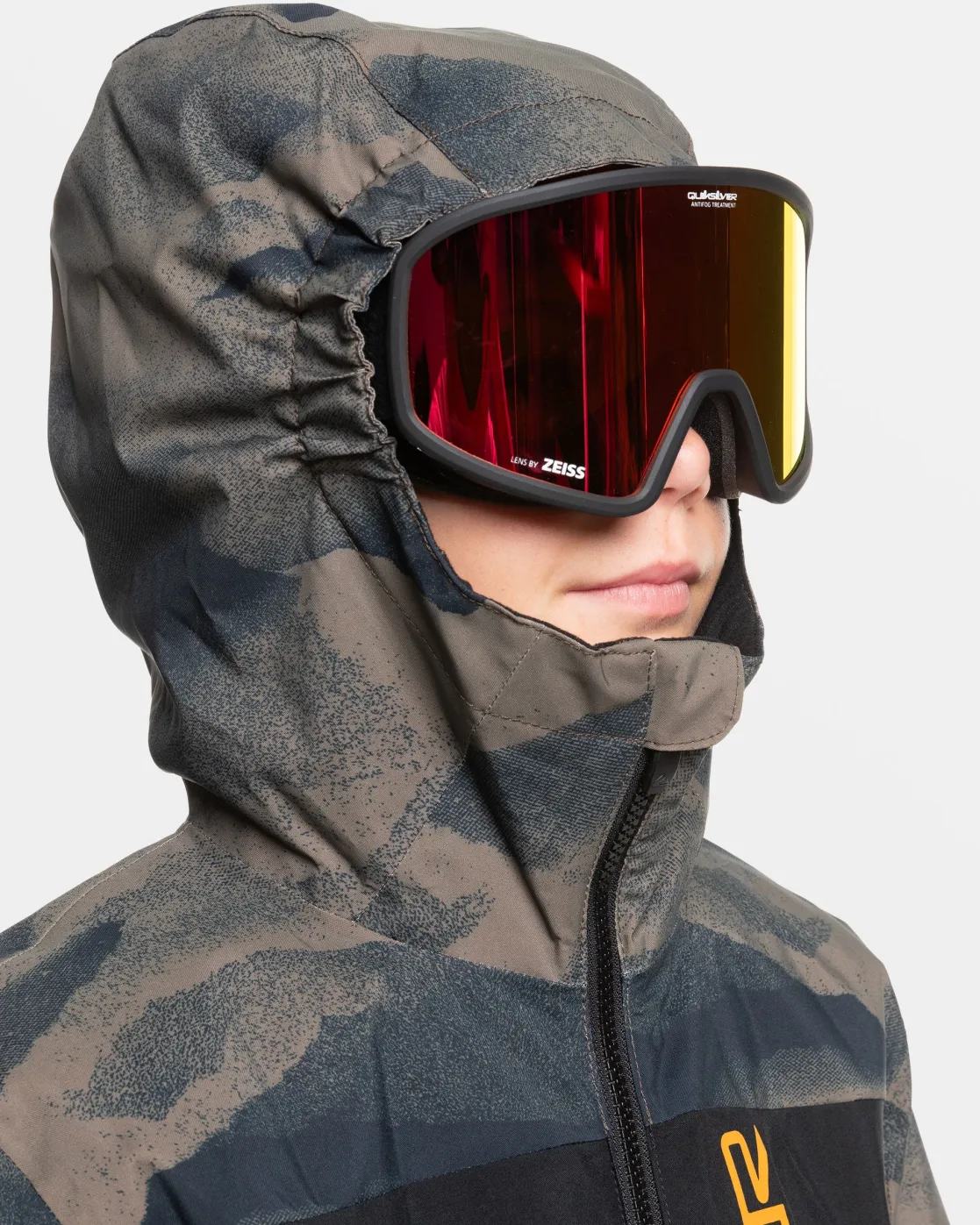 Quiksilver Snow Jackets>Boys 8-16 Side Hit Snow Jacket MOUNTAINSPRAYCANTEEN