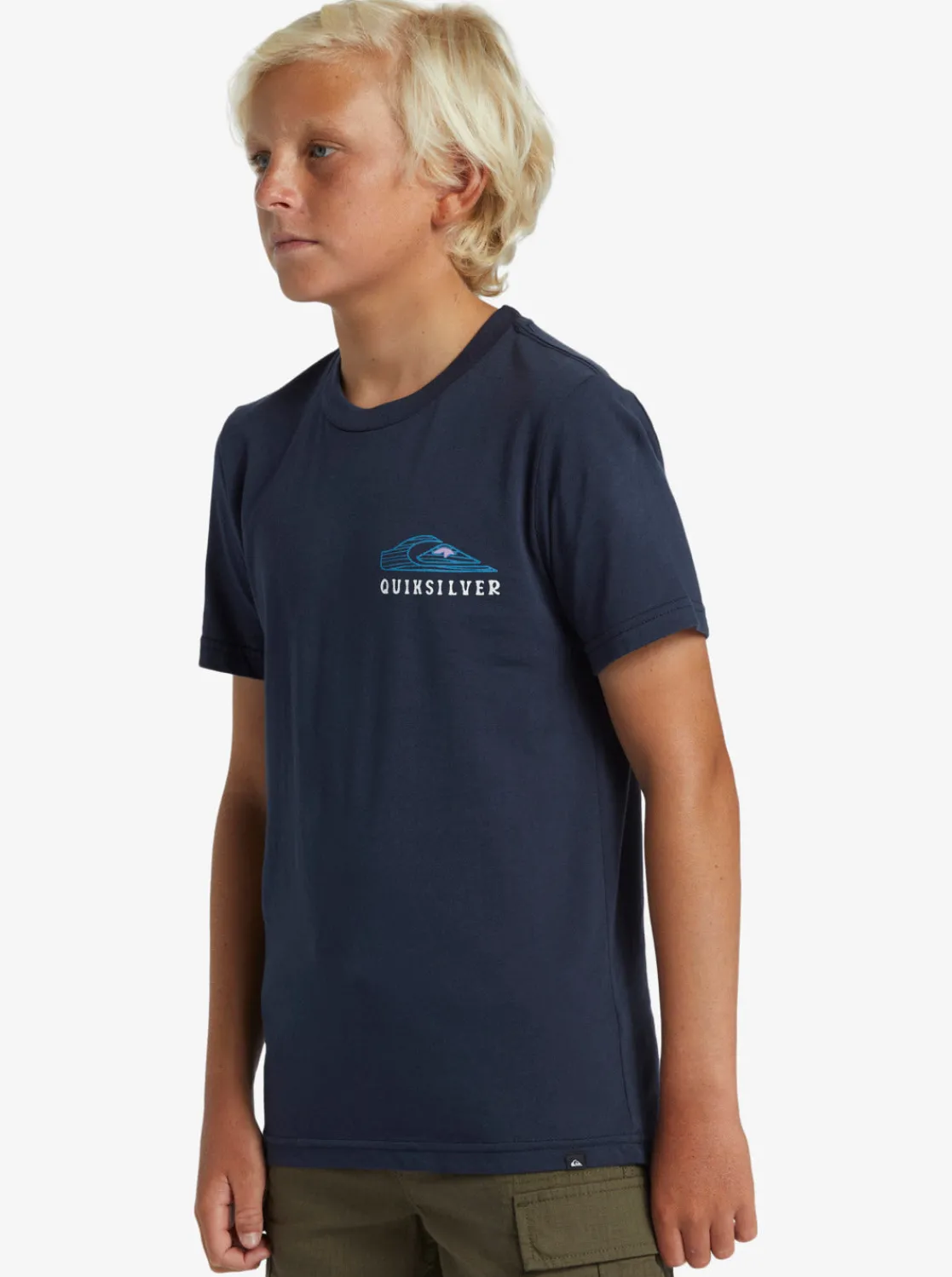 Quiksilver Tees>Boys 8-16 Snake Charmer T-Shirt DARKNAVY