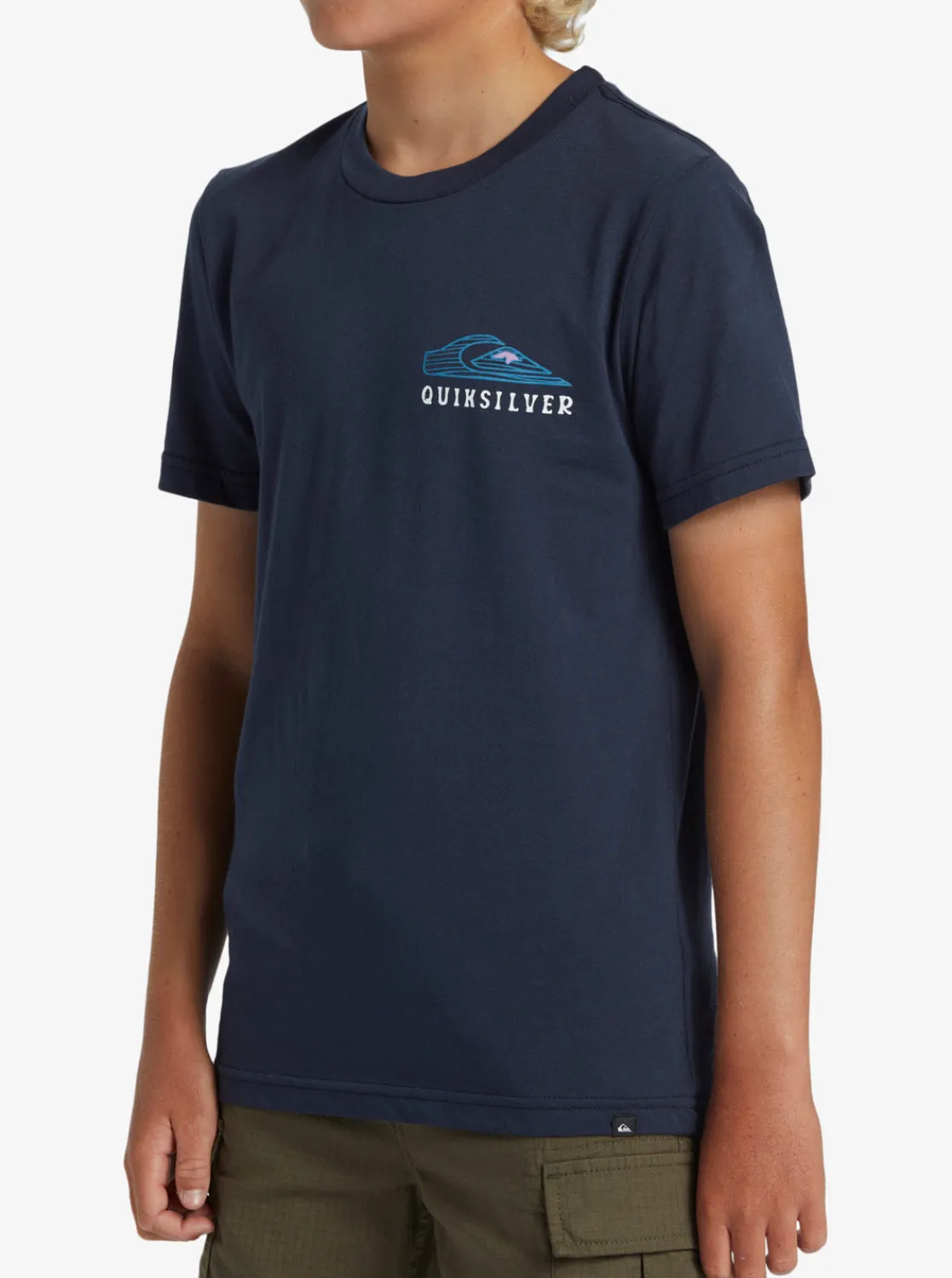 Quiksilver Tees>Boys 8-16 Snake Charmer T-Shirt DARKNAVY