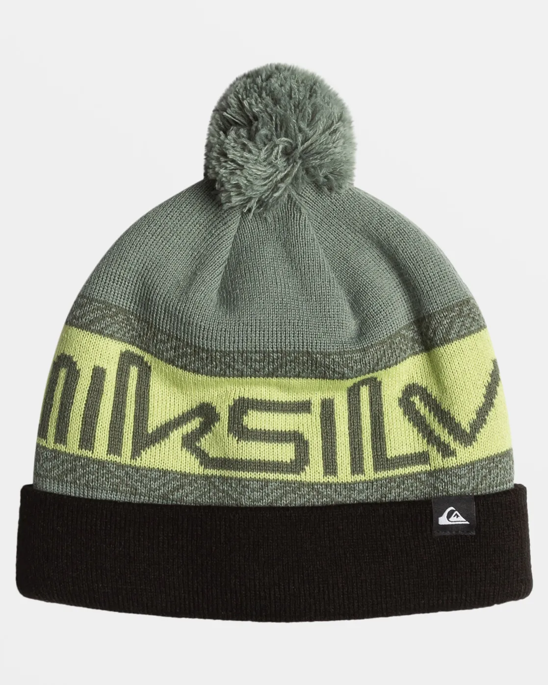 Quiksilver Accessories>Boys 8-16 Summit Cuff Beanie SEASPRAY